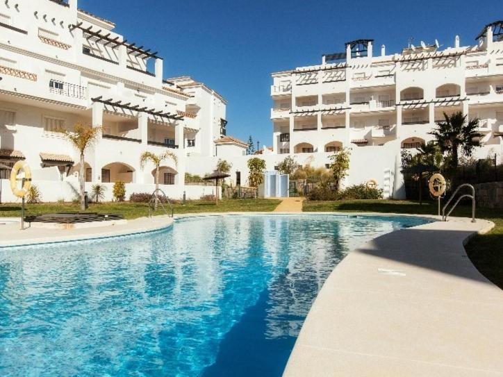 2044-Groundfloor with huge terrace&pools Appartement Manilva Buitenkant foto